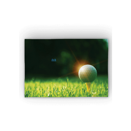 Golf Ball Rally Towel (SIZE 17"X 11")