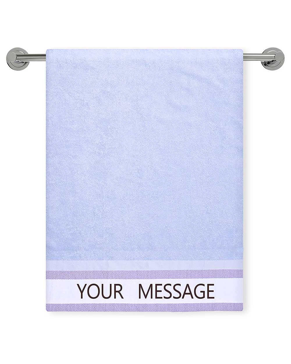 Grand Opening Purple Bath Towel (SIZE 27"X 53")