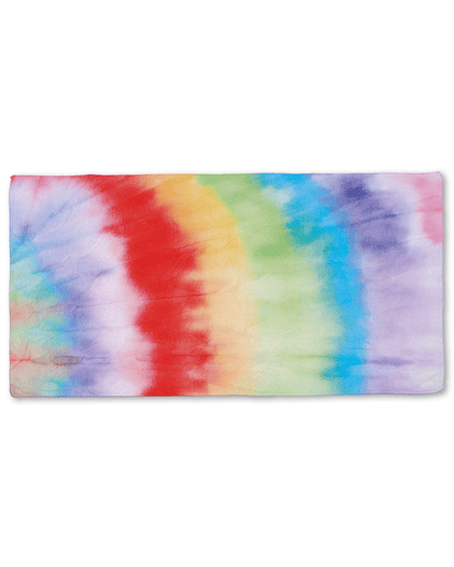 Rainbow Iiedye Beach Towel