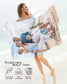 Personalized Picture Towel, Custom Towel with 1Photo Collages, Beach Towels Printed with Text/Image/Photo