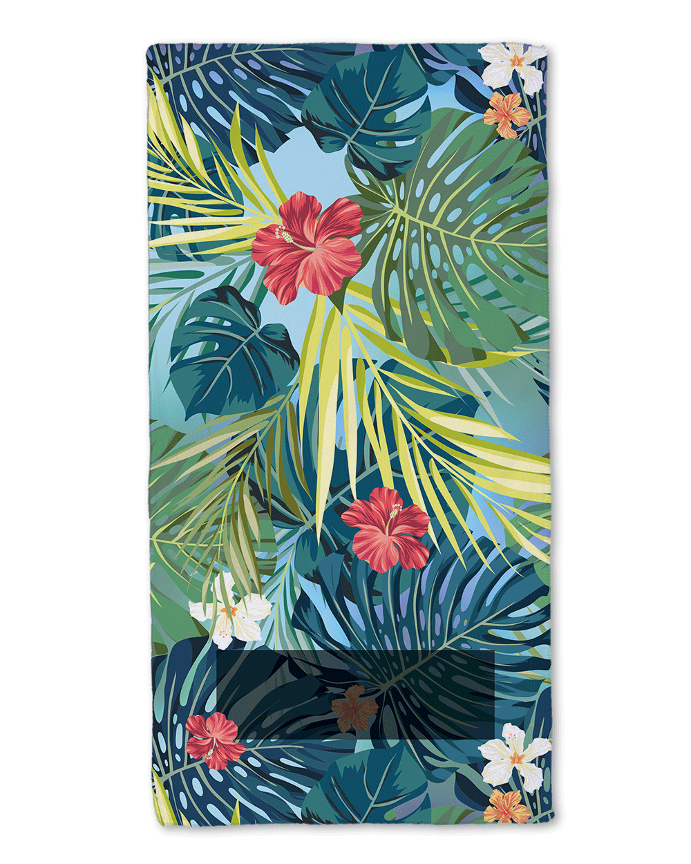 Palm Leaves Beach Towel