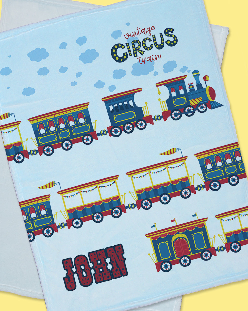 Circus Train Minky