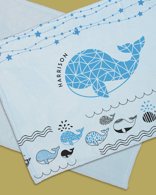 Cute Whale Minky