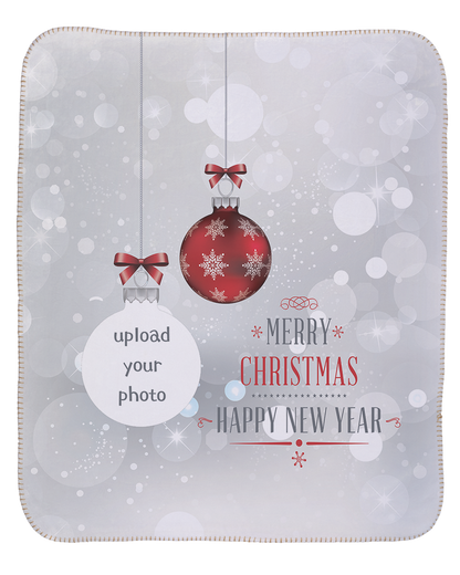 Ornament Sherpa Blanket