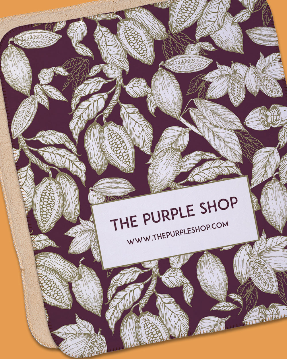 The Purple Sherpa Blanket