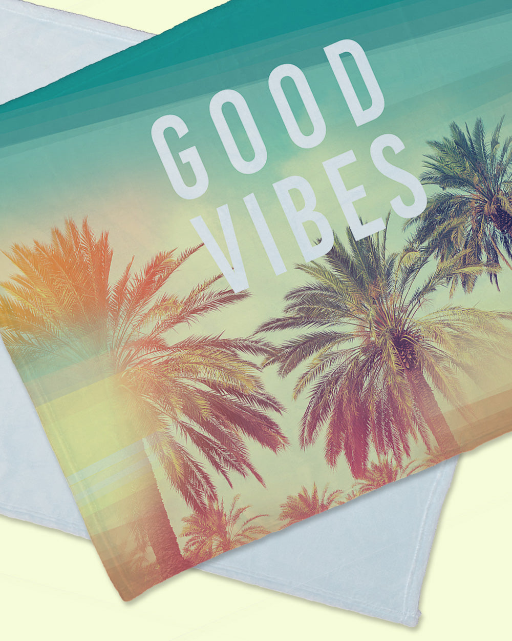 Good Vibes Minky Blanket Horizontal