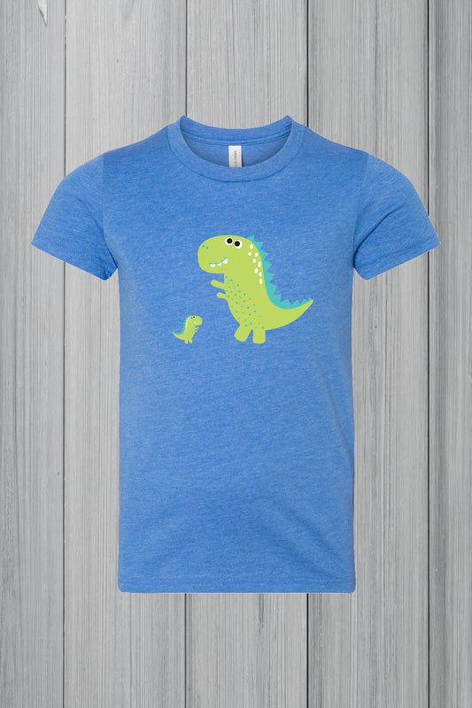 Dinosaur Youth Unisex Jersey Short Sleeve 3001Y, 4color Screen Printing, Minimum 30