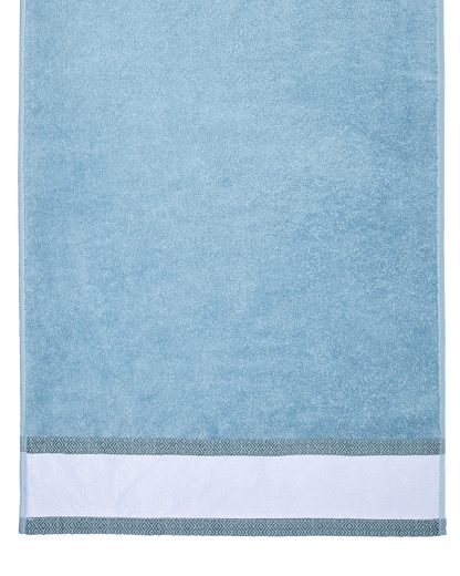 Custom Design Blue Hand Towel (SIZE 16"X 32")