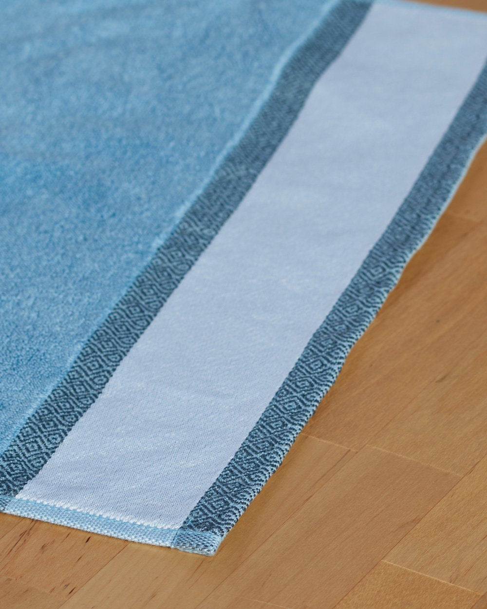 Custom Design Blue Hand Towel (SIZE 16"X 32")