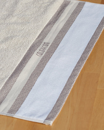 Beige Mini Bath Towel (SIZE 20"X 40")