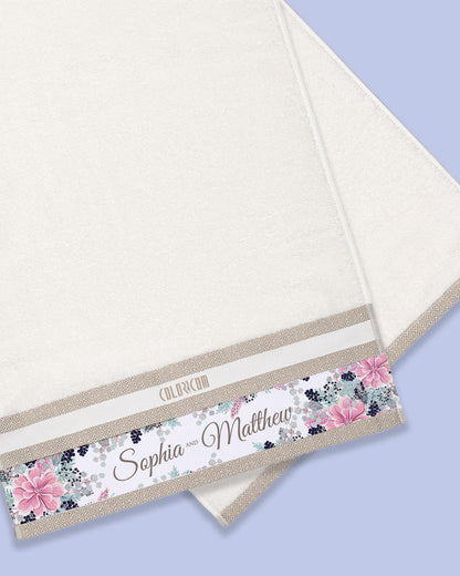 Ivory Mini Bath Towel (SIZE 20"X 40")