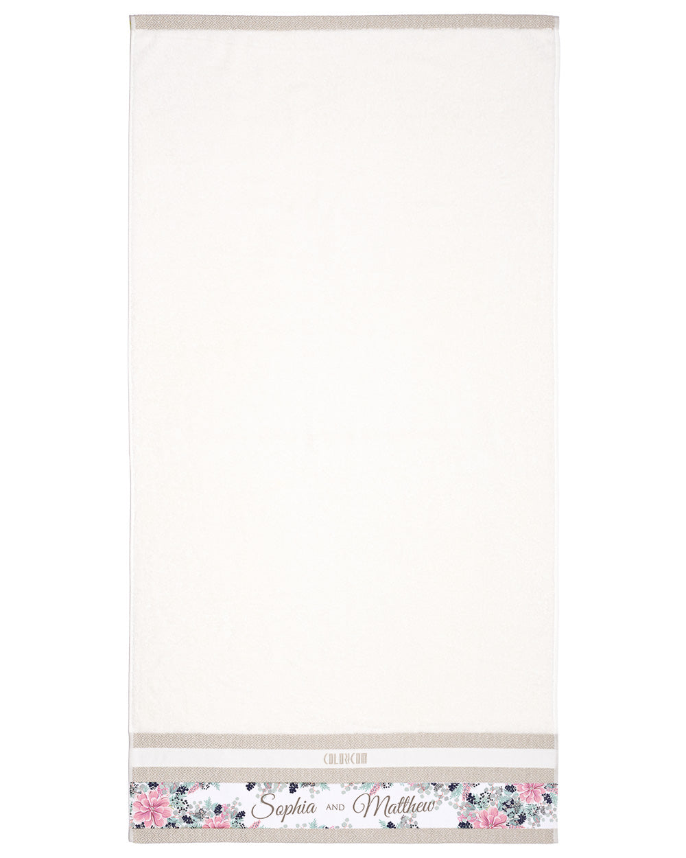 Ivory Bath Towel (SIZE 27"X 53")