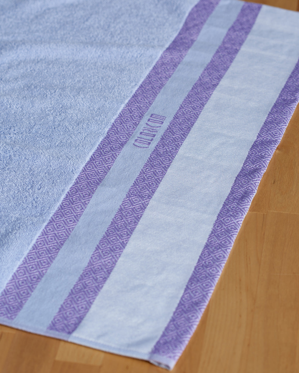 Building Purple Bath Towel (SIZE 27"X 53")