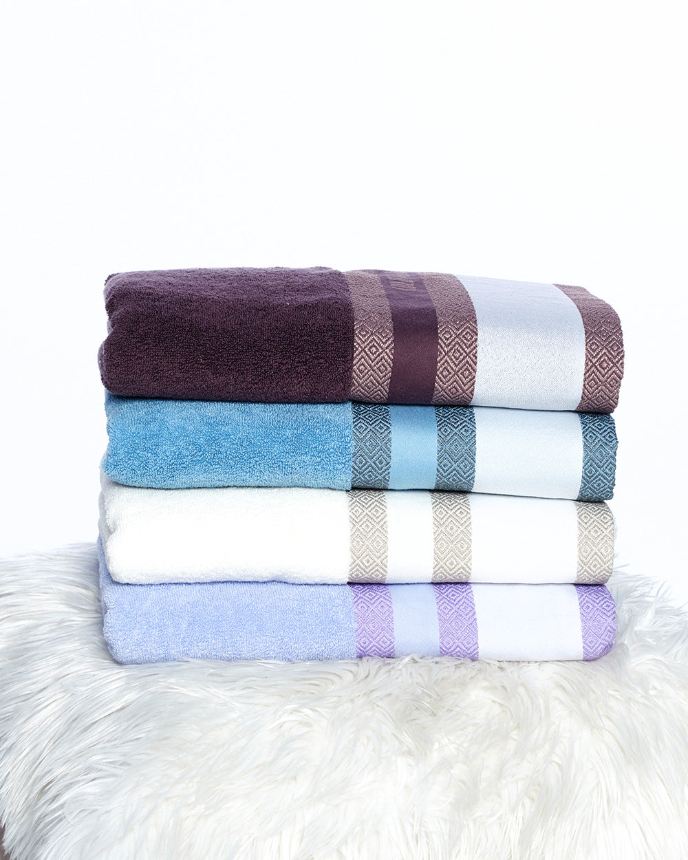 Ivory Bath Towel (SIZE 27"X 53")
