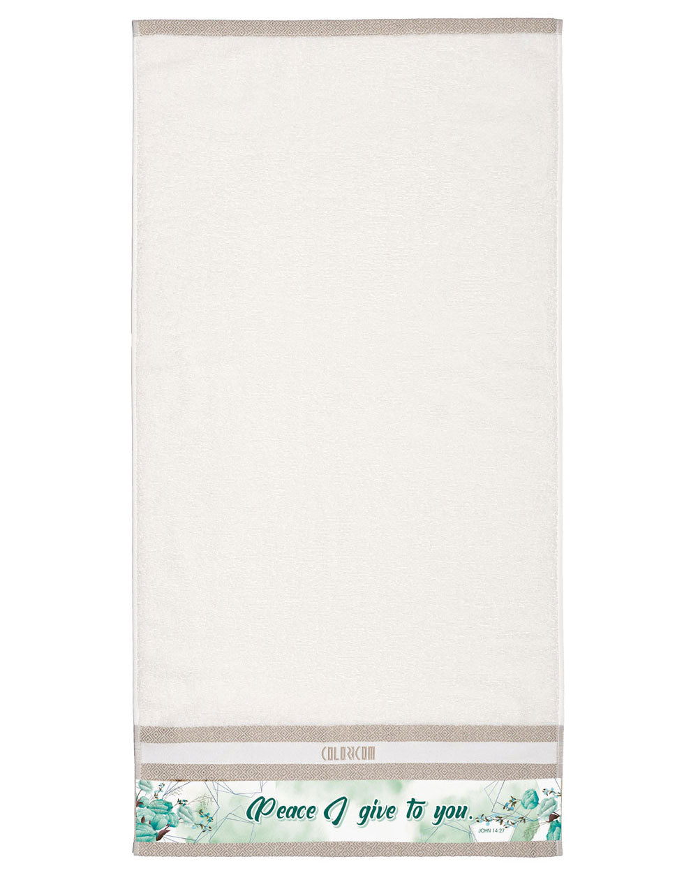 Ivory Mini Bath Towel (SIZE 20"X 40")