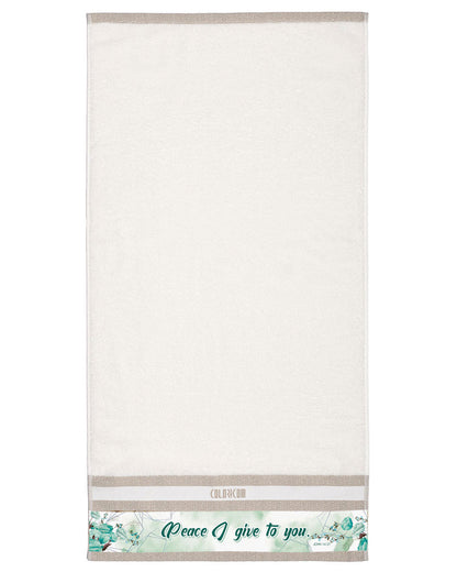 Ivory Mini Bath Towel (SIZE 20"X 40")