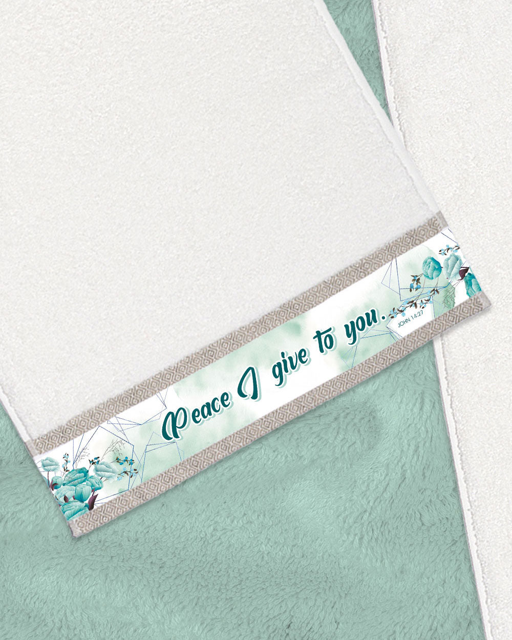 Ivory Mini Bath Towel (SIZE 20"X 40")