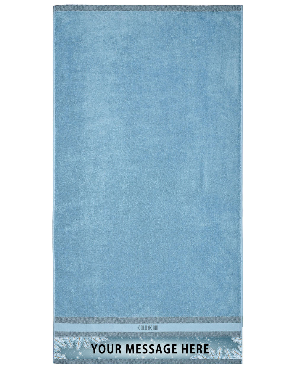 Blue Bath Towel (SIZE 27"X 53")