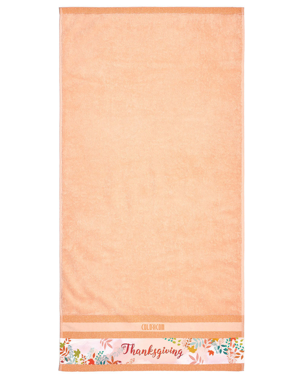 Orange Mini Bath Towel (SIZE 20"X 40")