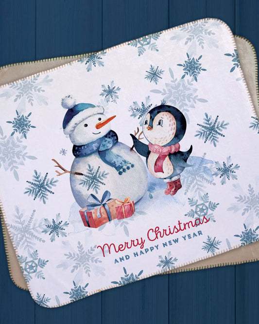 Snow Man & Penguin Sherpa