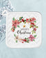 Christmas Wreath Pot Holder  (SIZE 8"X 8")