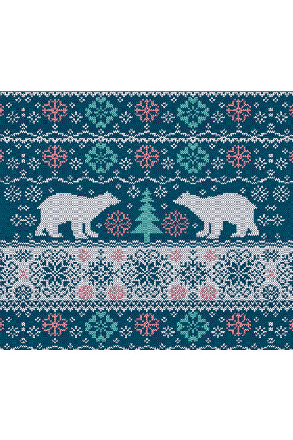 Christmas Bear Minky