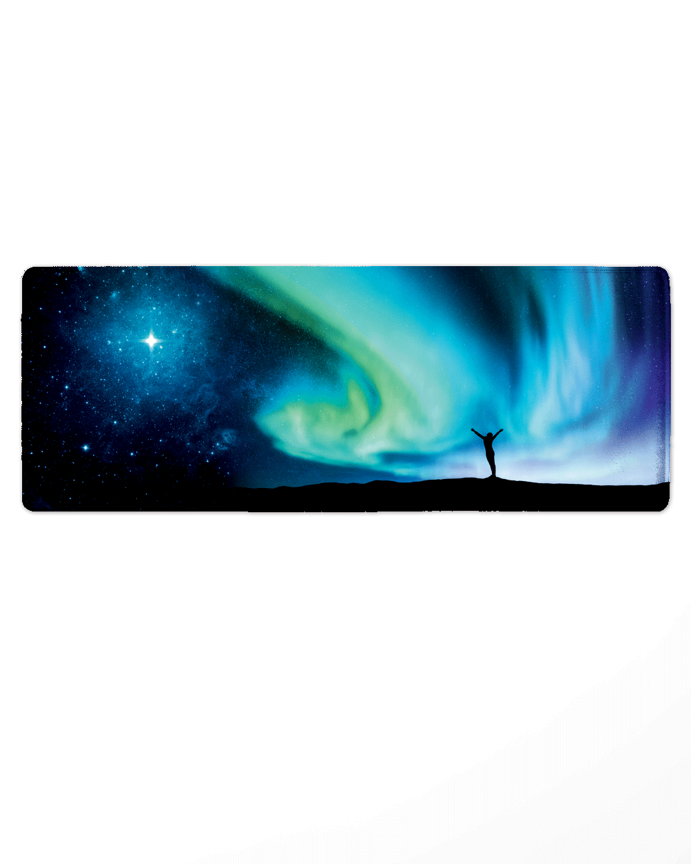 Space Mouse Pad with Nonslip Base (SIZE 12"X 31")