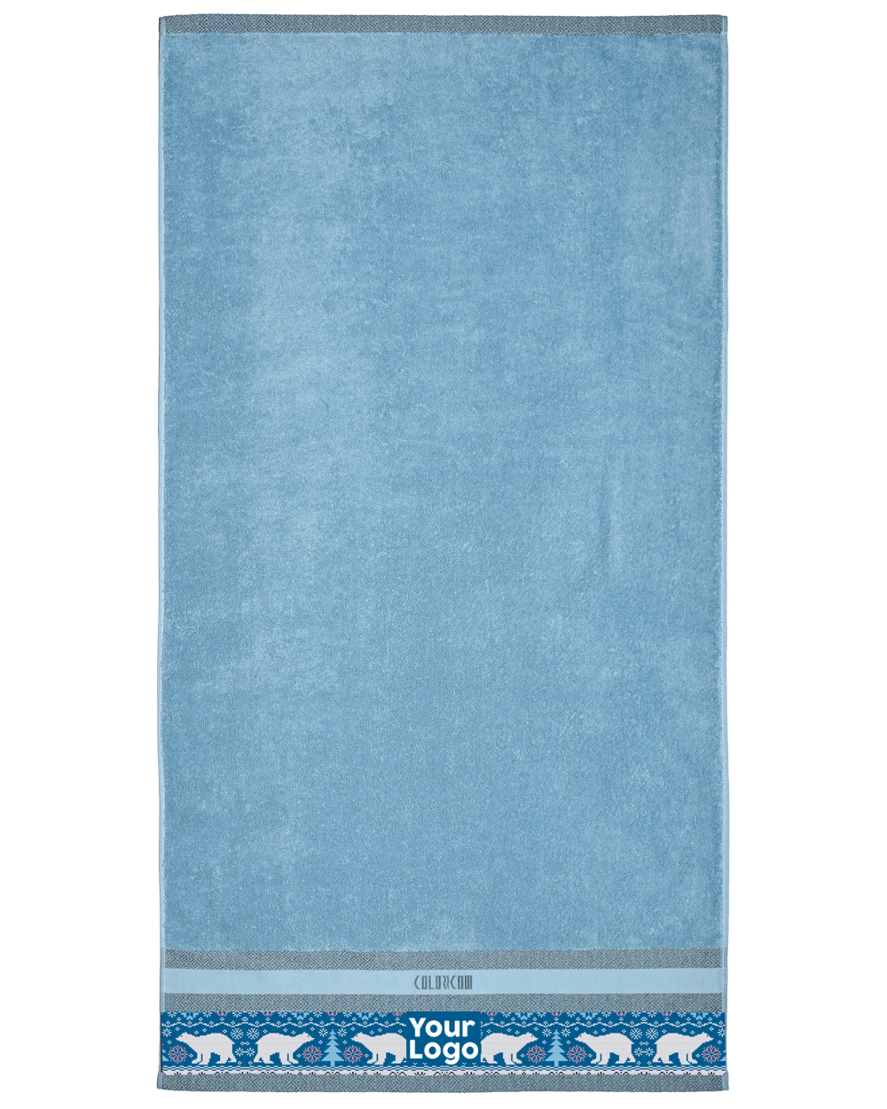 Blue Bath Towel (SIZE 27"X 53")