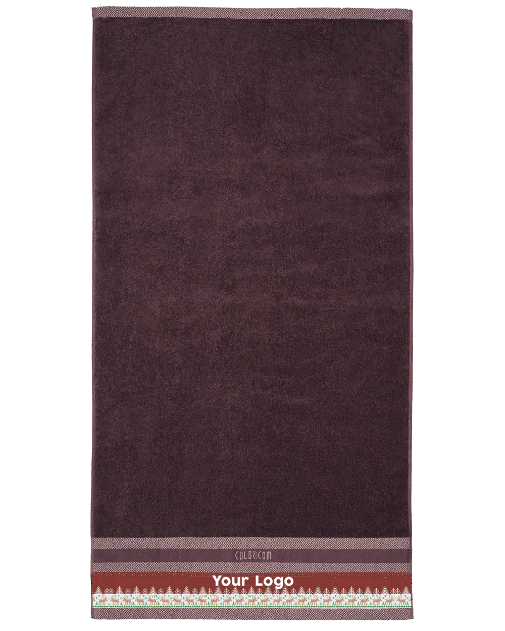 Brown Bath Towel (SIZE 27"X 53")