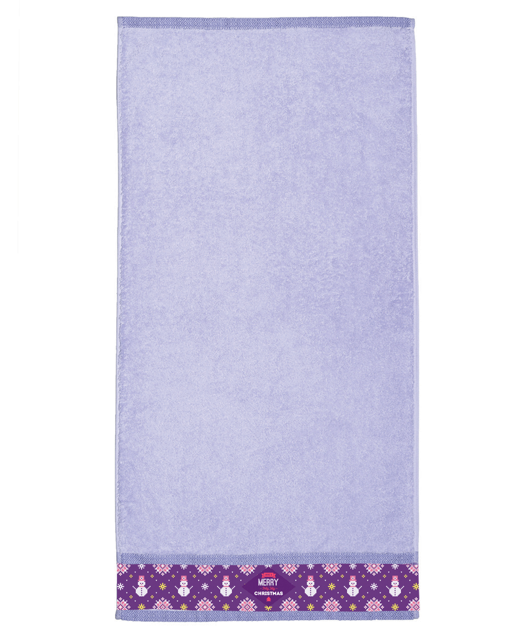Purple Hand Towel (SIZE 16"X 32")