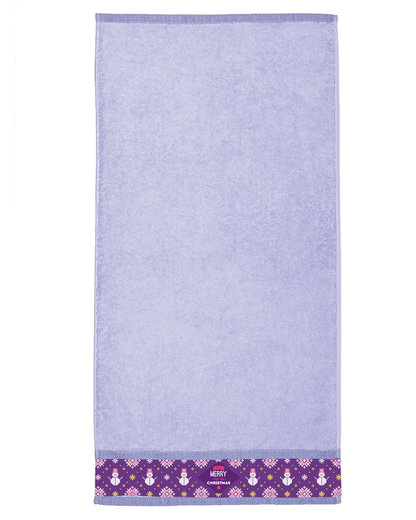 Purple Hand Towel (SIZE 16"X 32")
