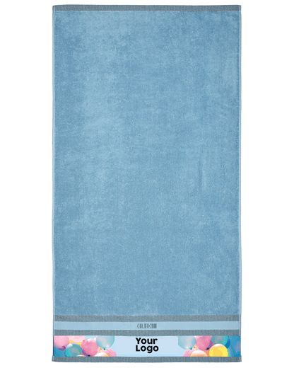 Blue Bath Towel (SIZE 27"X 53")