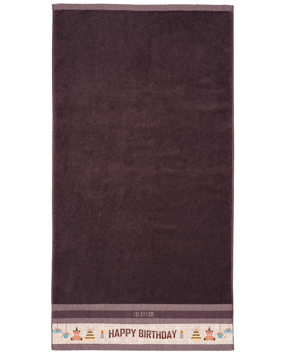 Brown Bath Towel (SIZE 27"X 53")