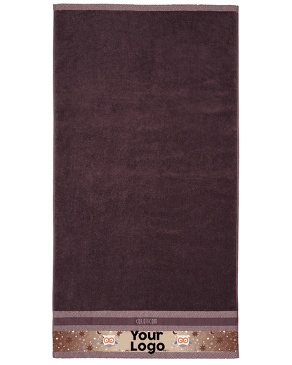 Brown Bath Towel (SIZE 27"X 53")