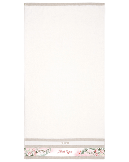 Ivory Bath Towel (SIZE 27"X 53")