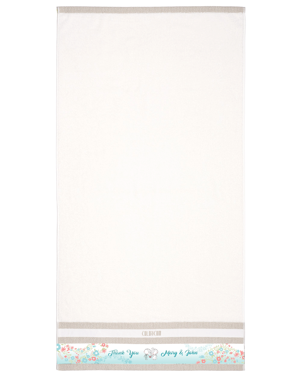 Ivory Bath Towel (SIZE 27"X 53")