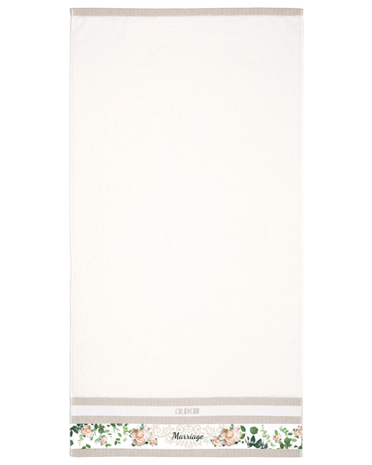 Ivory Bath Towel (SIZE 27"X 53")