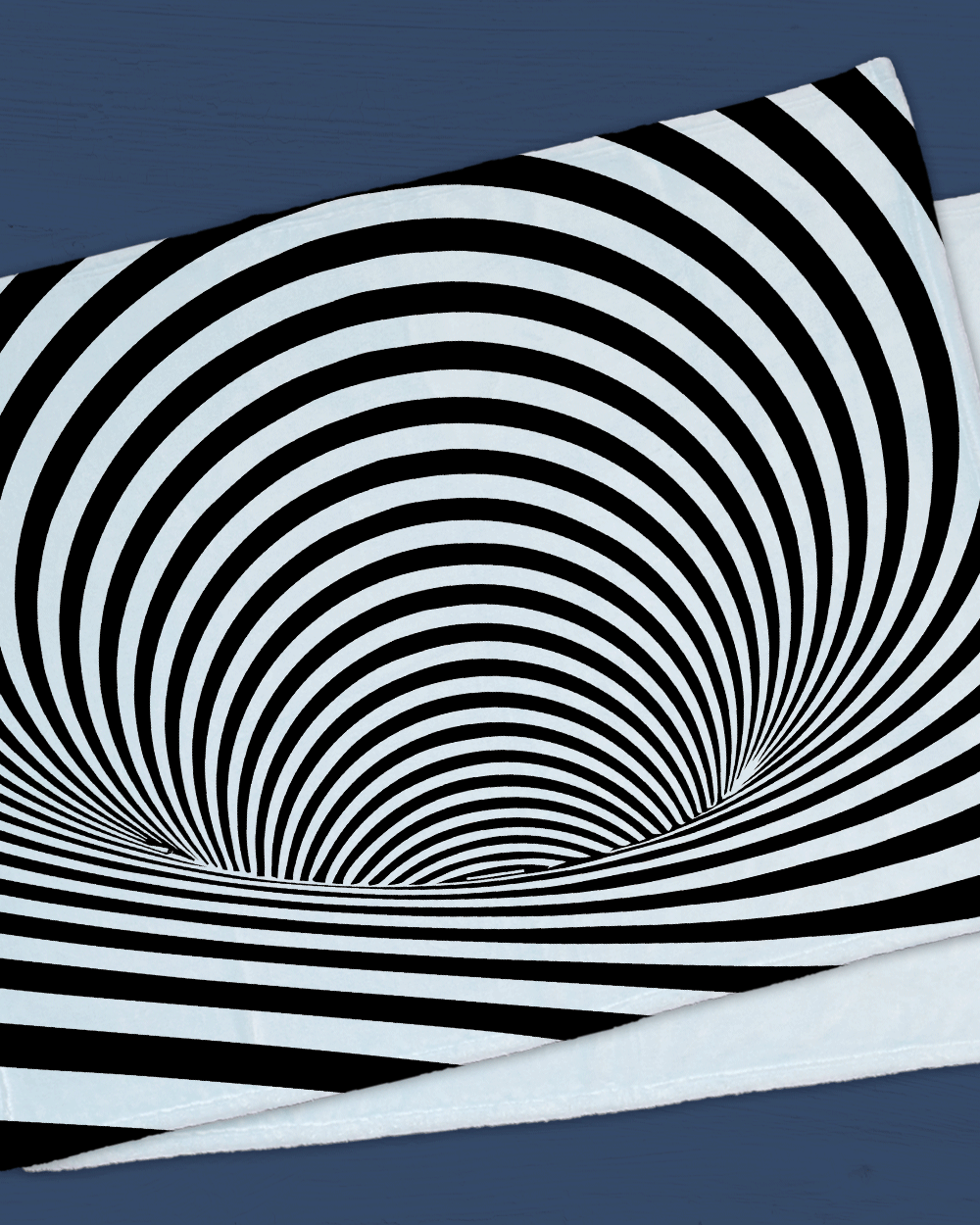 3D effect pattern Minky