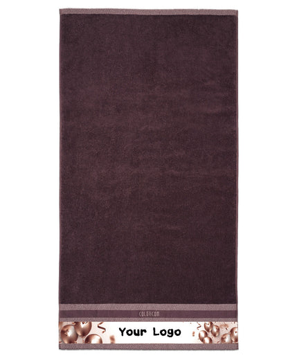 Grand Opening Brown Bath Towel (SIZE 27"X 53")