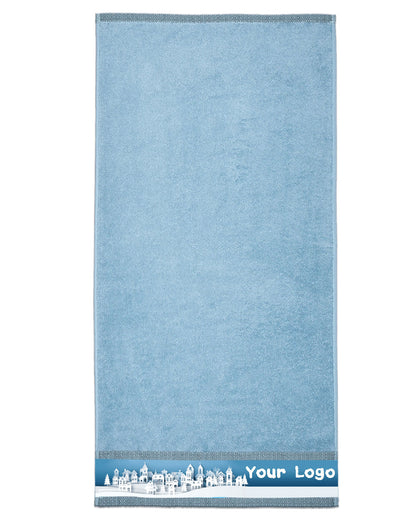 Real Estate Blue Hand Towel (SIZE 16"X 32")