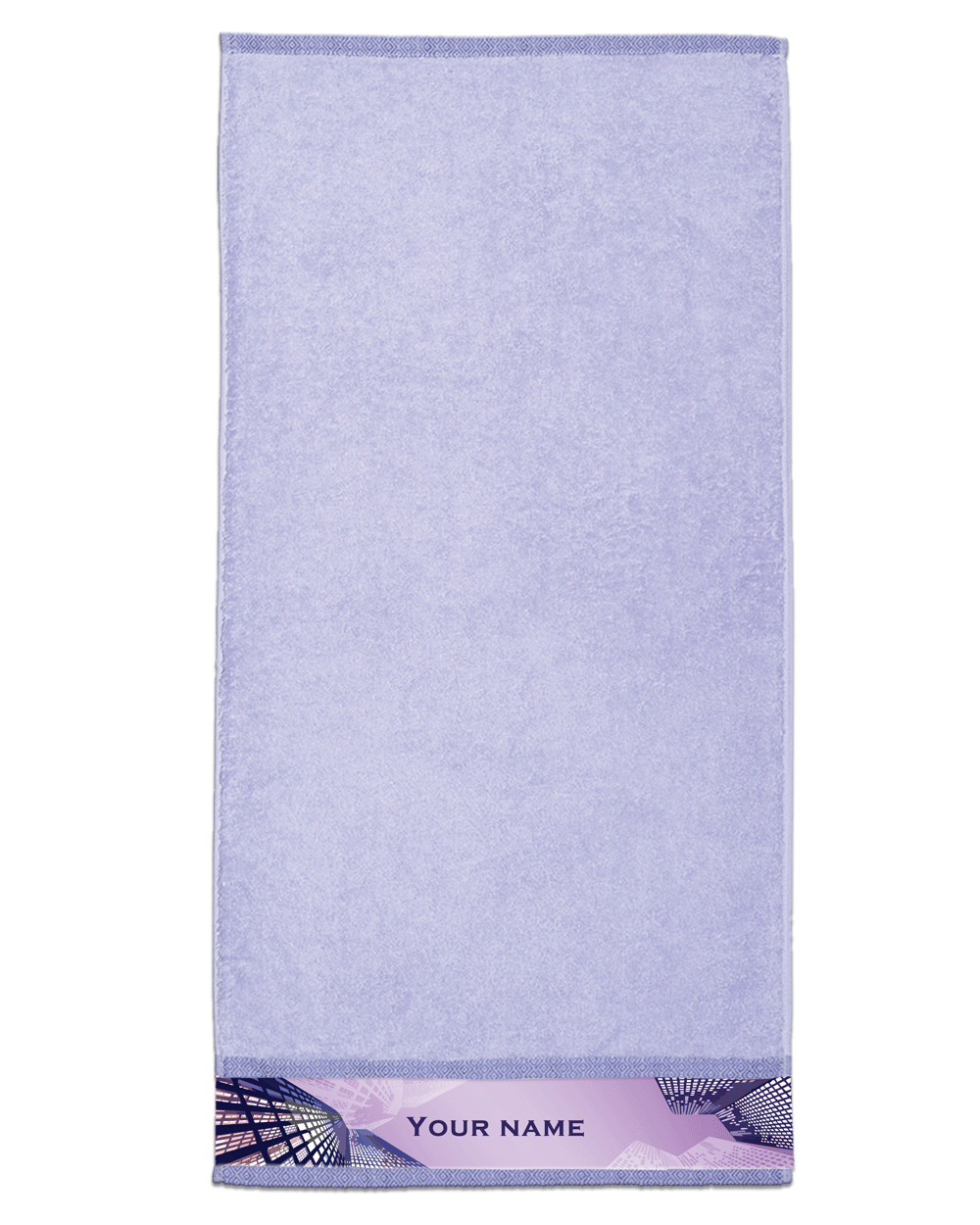 Building Purple Hand Towel (SIZE 16"X 32")