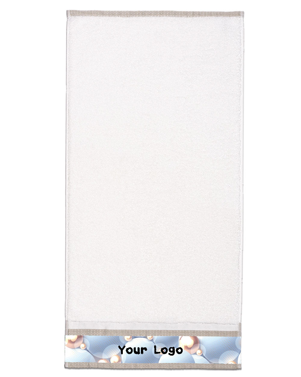 3D Ivory Hand Towel (SIZE 16"X 32")