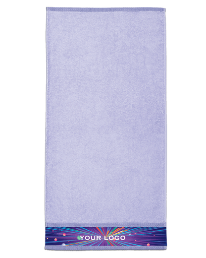 3D Grand Opening Purple Hand Towel (SIZE 16"X 32")