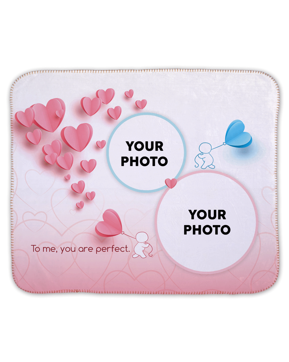 Your Photo Sherpa Blanket