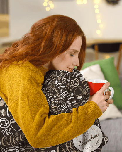 Coffee Sherpa Blanket