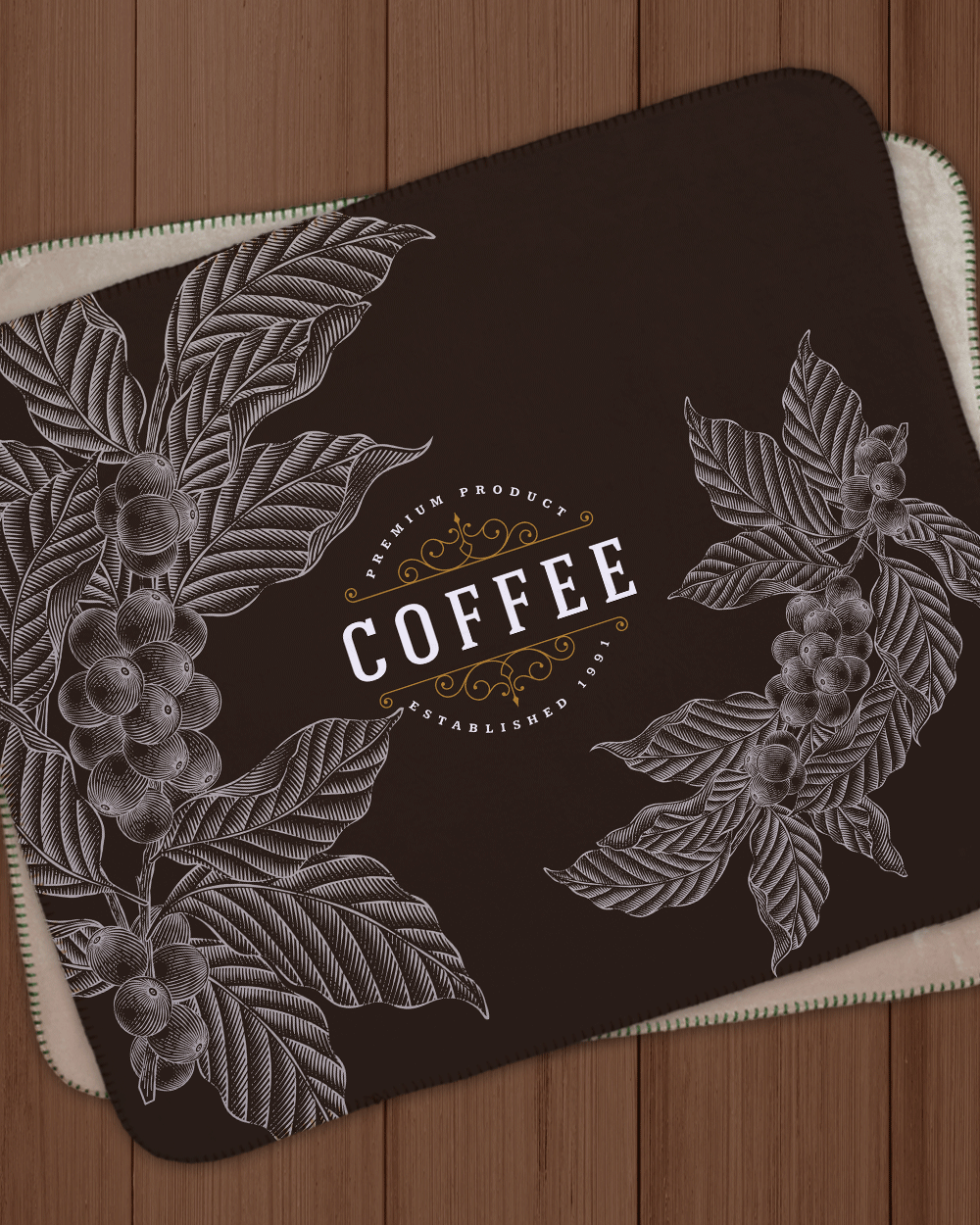 Coffee Sherpa Blanket
