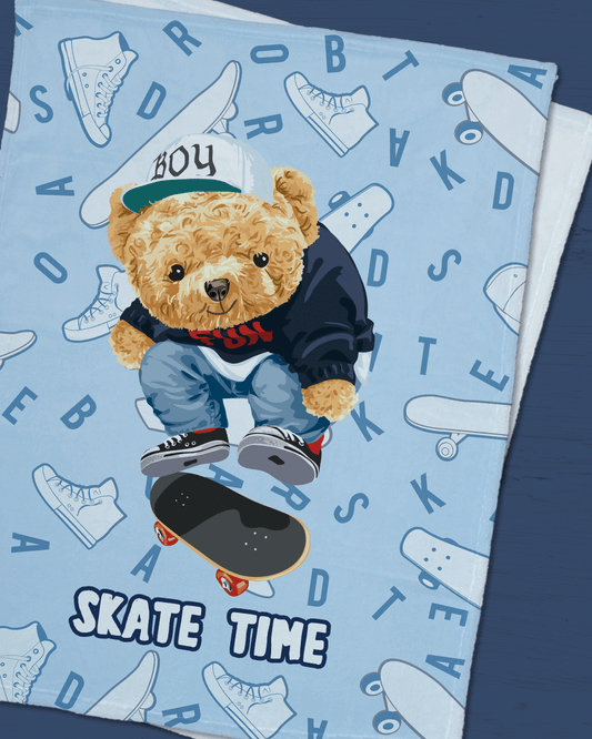 Skate Time Minky