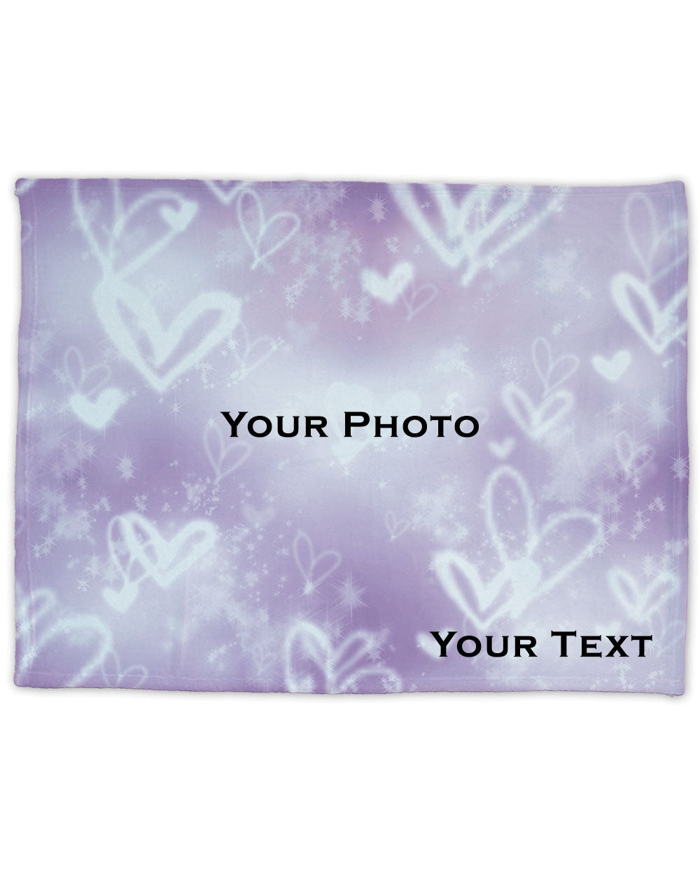 Pupple Heart Patten Minky