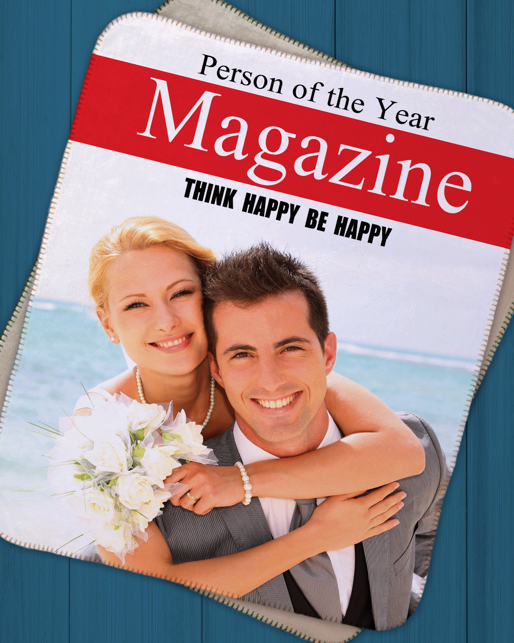 Magazine Photo Sherpa Blanket