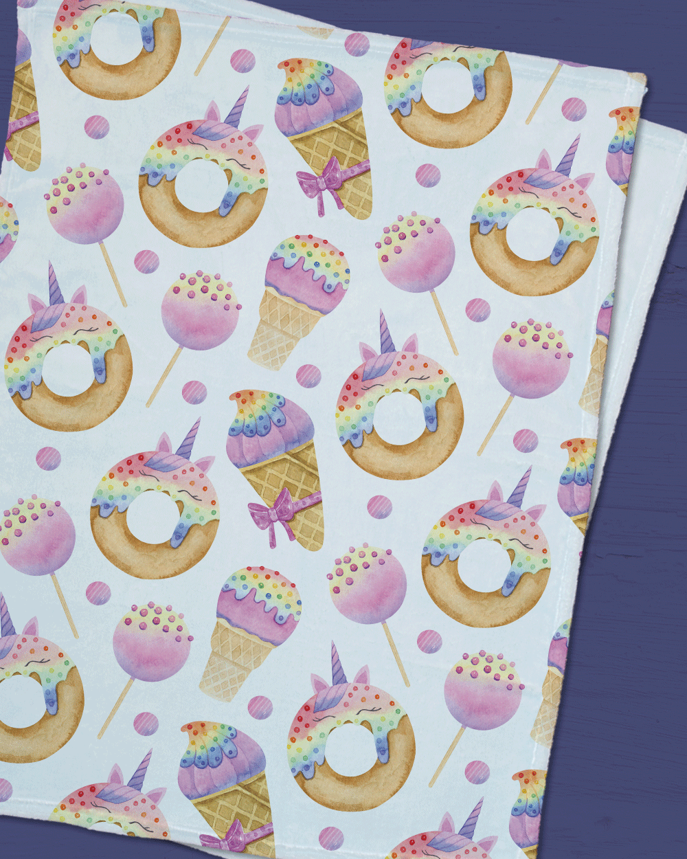 donut & Icecream  Patten Minky